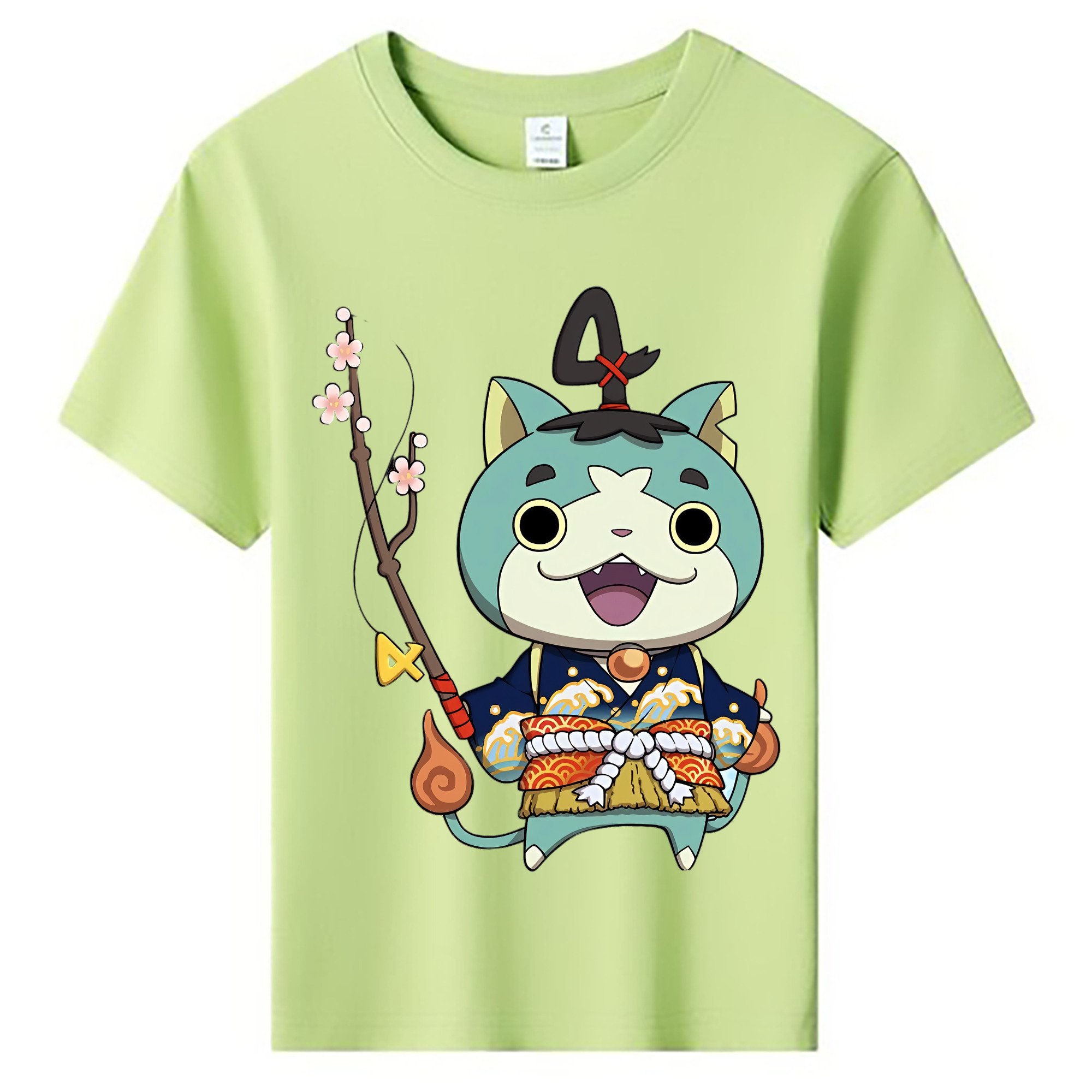 （画像用） 妖怪ウォッチ Yo-kai Watch 綿100％キッズTシャツ（フロントプリント）